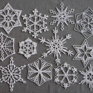 Snowfall 2019: an eBook of Crocheted Snowflakes, Crochet Along